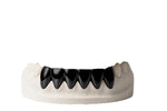 Colored Grillz (6-Piece Bottom Set) – Solid Silver with Color Finish