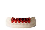 Colored Grillz (6-Piece Bottom Set) – Solid Silver with Color Finish