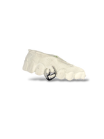 Abstract Fangs silver, 18k Gold Vermeil, Or Solid Gold