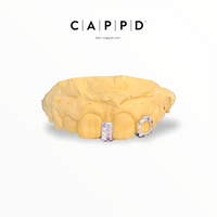 Diamond Cap Grillz - CZ Set Gap Filler.