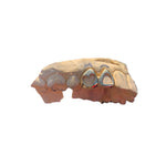 Heart&window Twin cap: 925 Sterling Silver/ Gold / Vermeil.