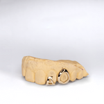 Luxury cap grillz-  Letter Cap, 10-18k Solid gold / Silver.