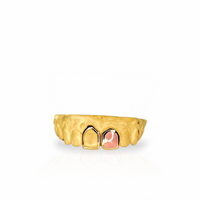Enamel Grillz - Enamel Window (Silver/10-18k Gold).